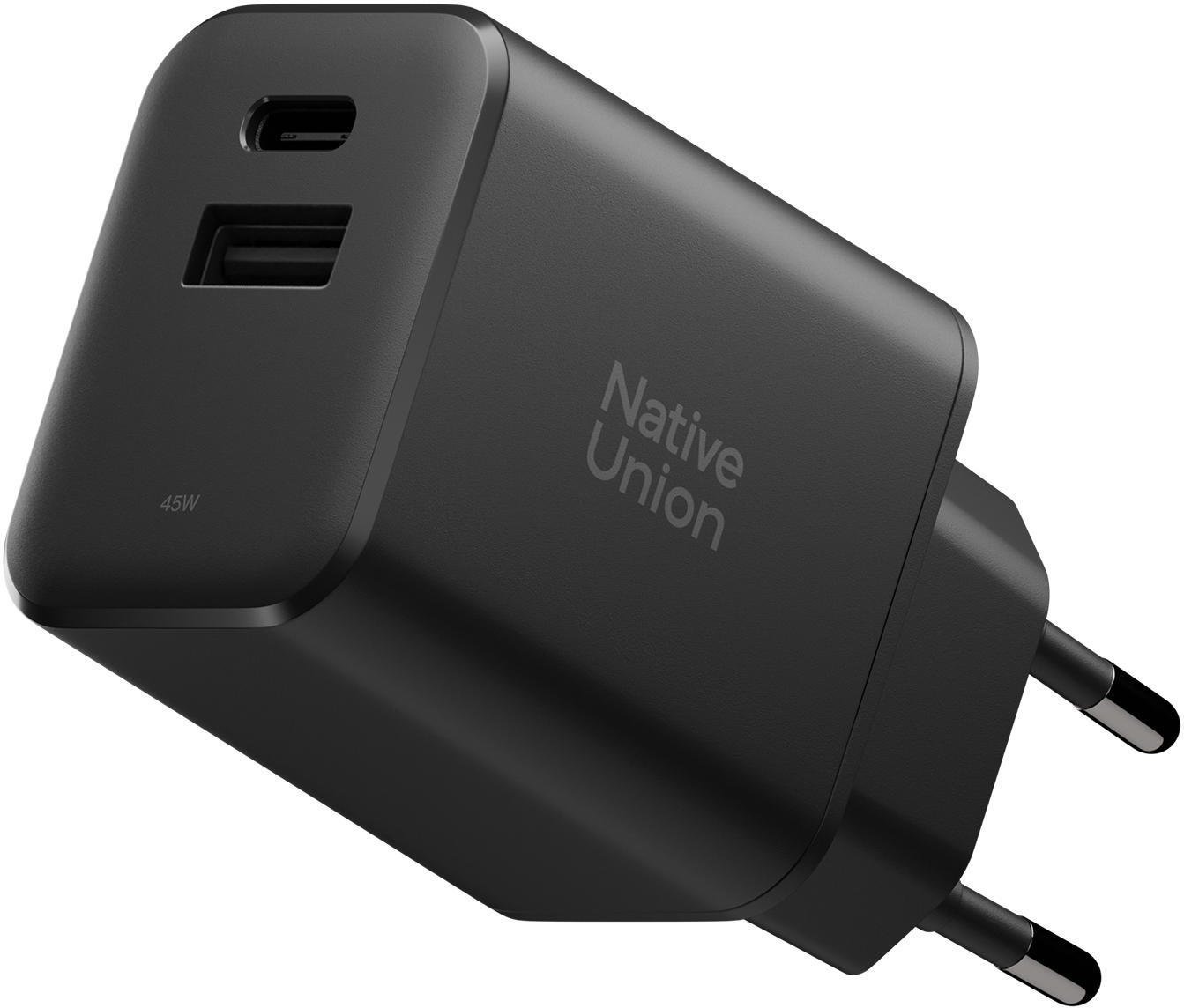 Ładowarka Native Union Fast GaN Charger PD 45W (2 ports), black