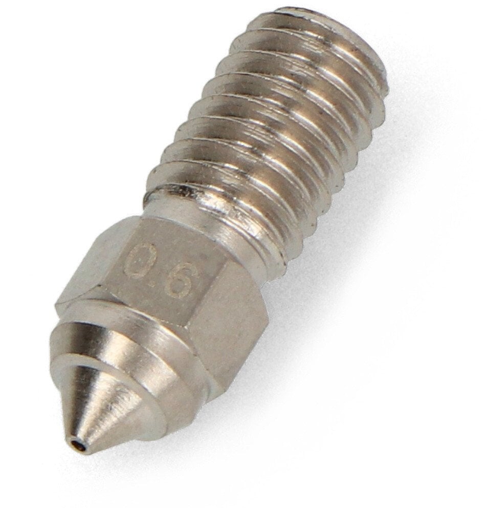 Drukarka 3D Elegoo Dysza 0,6mm do drukarek 3D Neptune 4/4 Pro - filament 1,75mm - stal hartowana}