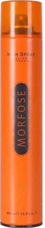 Morfose MORFOSE_Hairspray Ultra Strong bardzo mocno utrwalający lakier do włosów 400ml