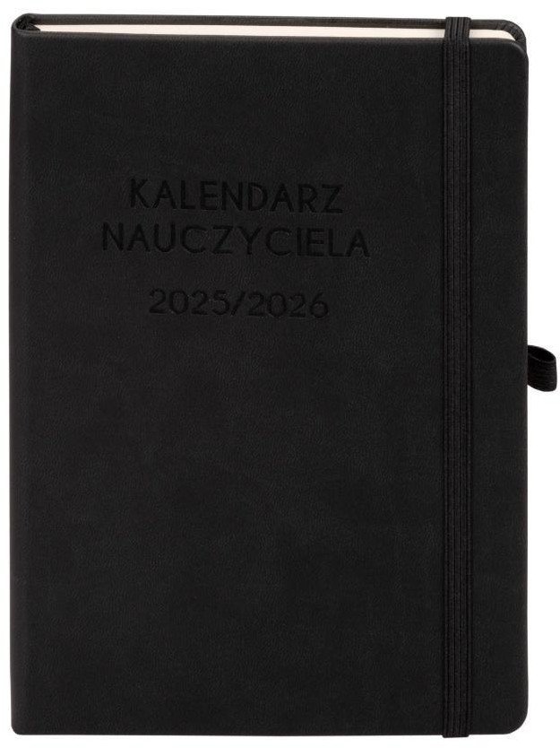 Kalendarz 2025/2026 A5 nauczyciela TDW czarny