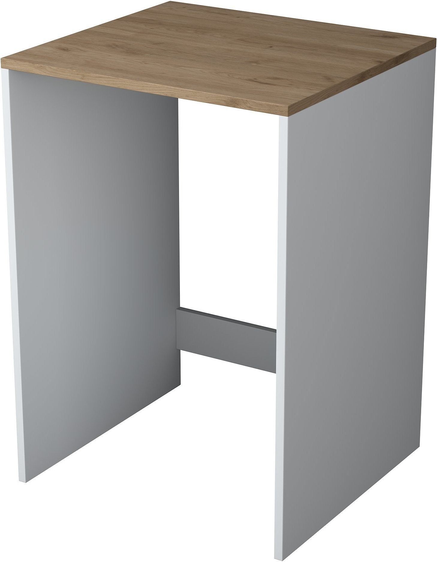 CBNT FOR WASH MACH WHT/WALNUT 60X65X91.8