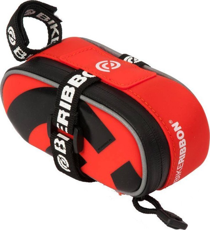 Bike Ribbon Torebka podsiodłowa BikeRibbon SiO2 XS czerwona