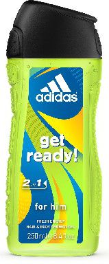 Adidas Get Ready for Him Żel pod prysznic 2w1 250ml - 31984459000