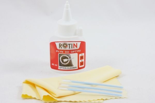 Rotin Zestaw czyszczący DTX płyn + ściereczka + patyczki do aparatów i kamer