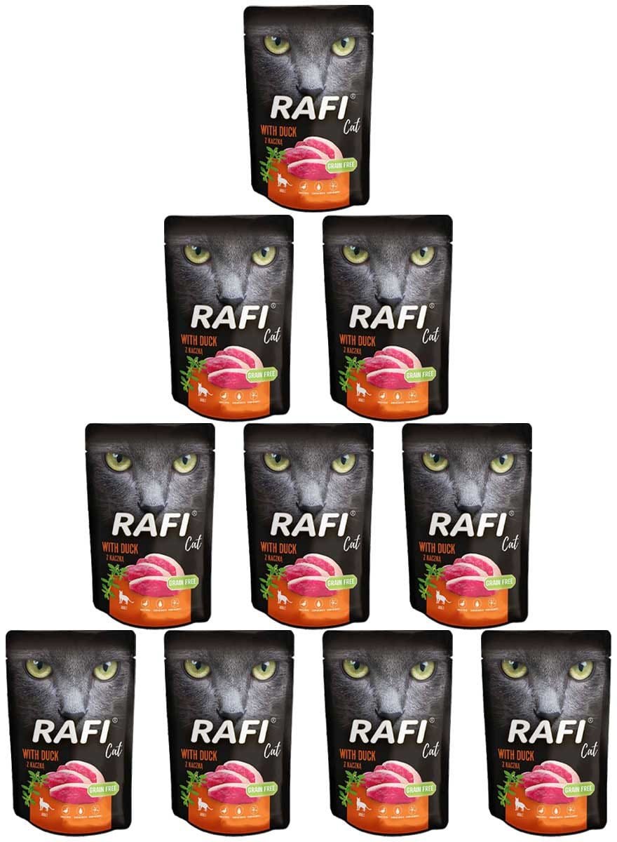 Rafi Cat saszetka kaczka 10 x 100 g