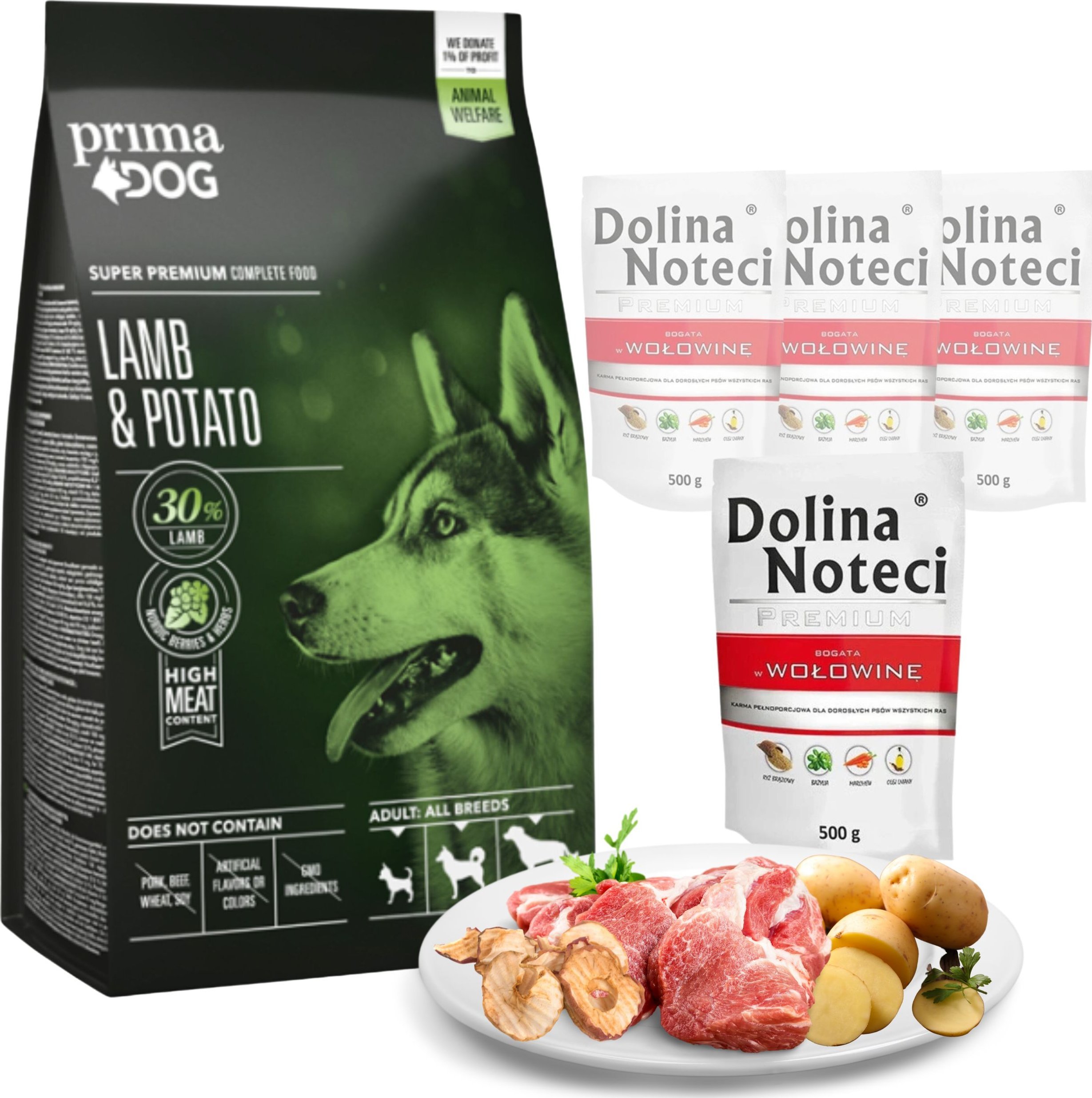 Prima PRIMADOG DRY FOOD LAMB-POTATO 10 KG
