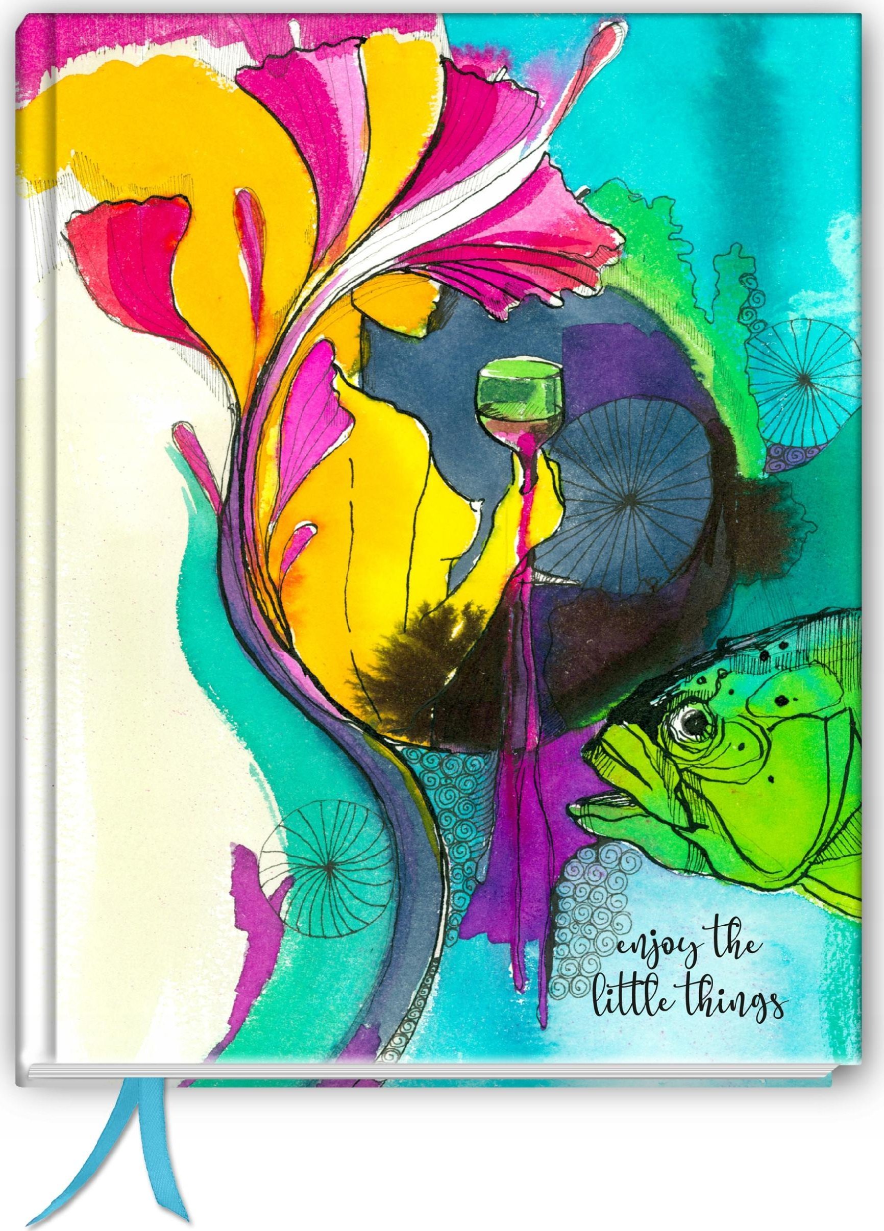 TadaPlanner Bullet journal szyty 214 stron TaDaPlanner notatnik A5 w kropki pamiętnik