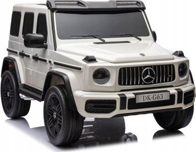 Lean Cars Auto Na Akumulator Mercedes G63 XXL Biały 4x4