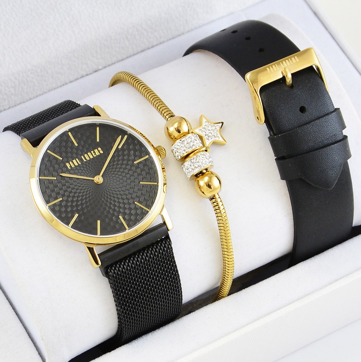 Zestaw damski zegarek damski Paul Lorens SEFIRA PL8709A1-1A2 + bransoletka