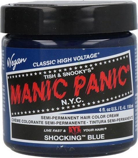 manic panic Trwała Koloryzacja Classic Manic Panic HCR 11028 Shocking Blue (118 ml)