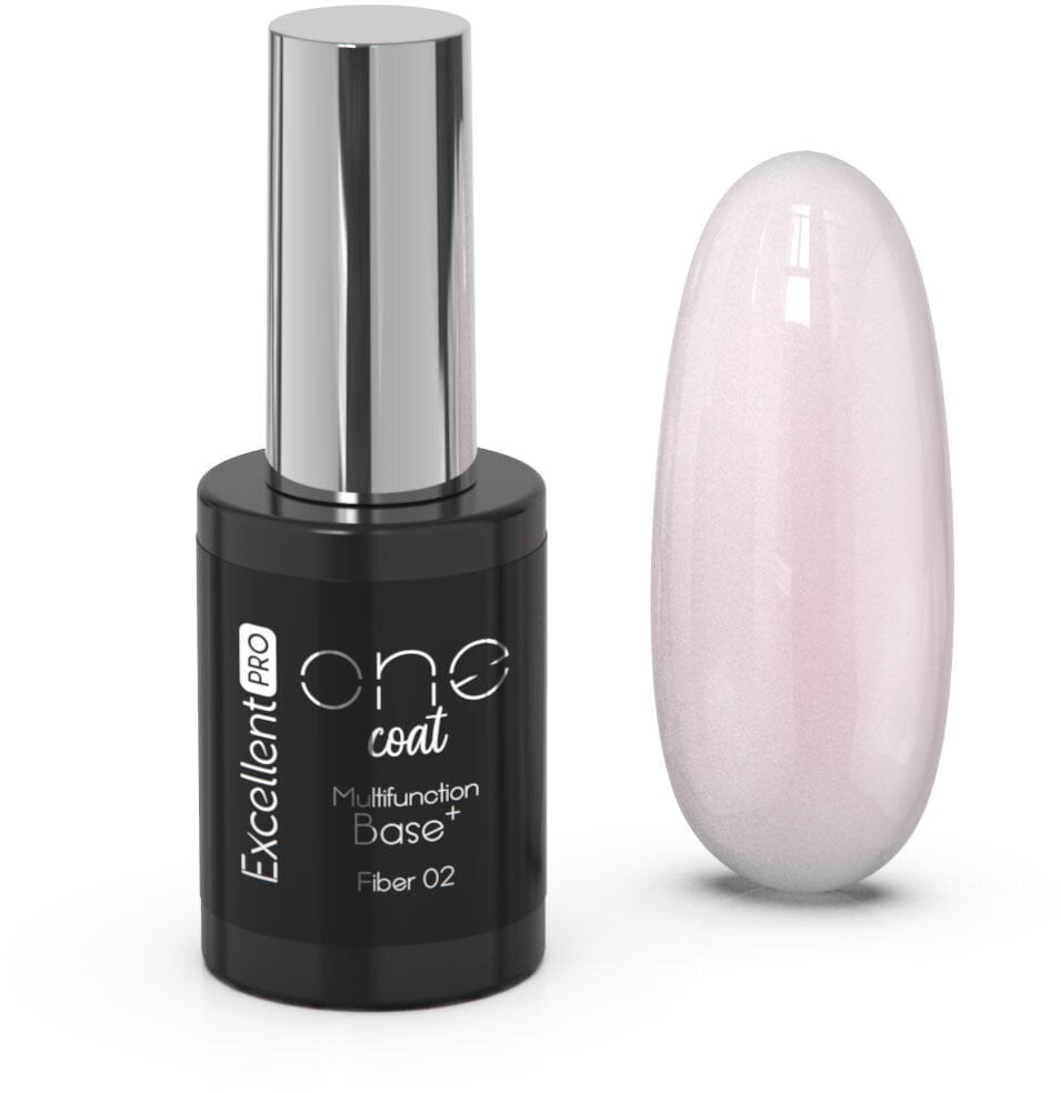 Excellent PRO One Coat Multifunction Fiber Base baza hybrydowa z włóknami Delicate Pink 11g