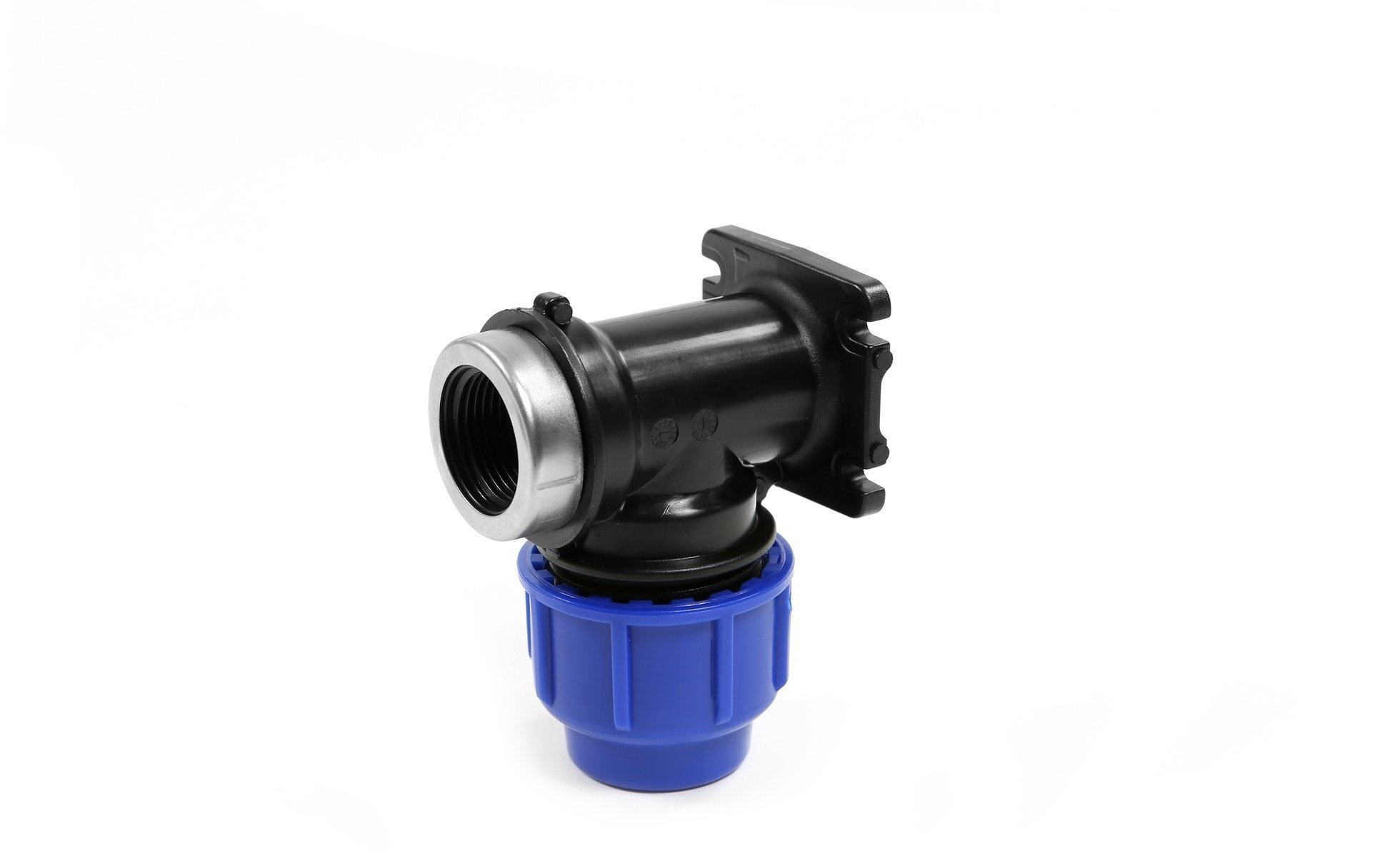 WALL PLATE ELBOW Ø20X1/2 PERLA BLUE