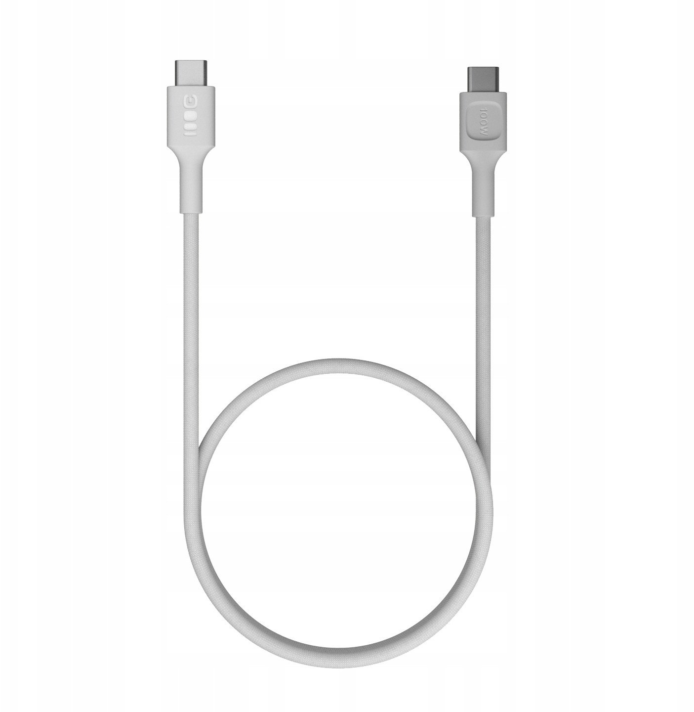Kabel USB Green Cell USB-C - USB-C 2 m Biały (KABGC100PS200SW)