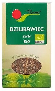Zioła dziurawiec ziele na problemy skórne antybakteryjny runo 50g