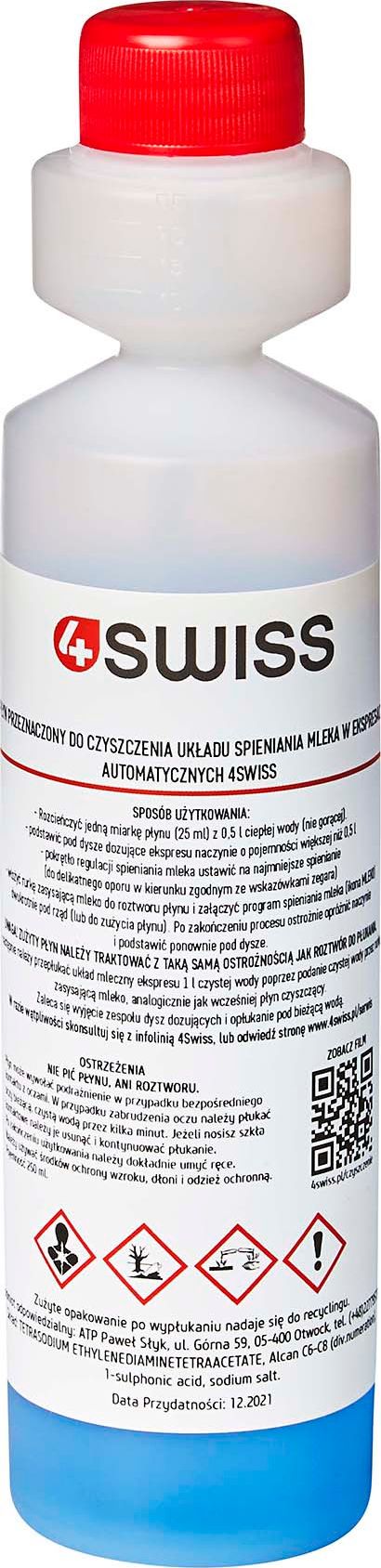 4Swiss Płyn do czyszczenia układu mlecznego 250ml