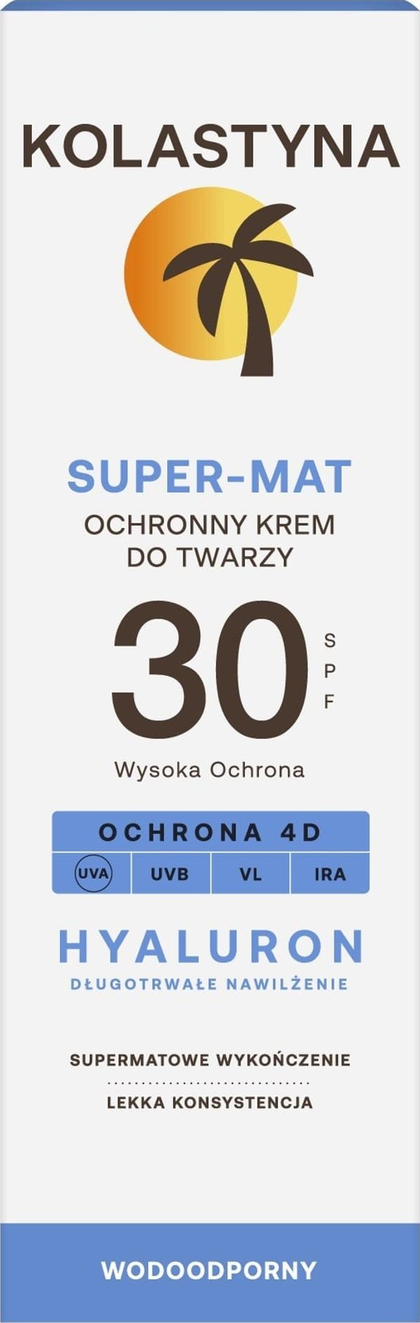 KOLASTYNA OPALANIE KOLASTYNA Krem ochronny do twarzy - Super Mat SPF30 50ml