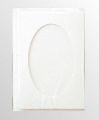 Teka Karta passepartout + koperta białe 5szt