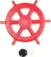 AllForBaby Koło kapitana, duże 53 cm czerwone