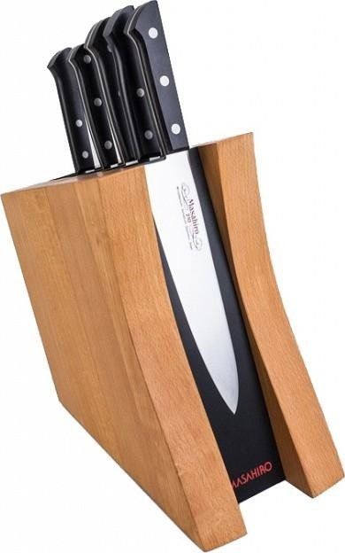 Masahiro Zestaw Masahiro z blokiem na noże MSH_BWH_6 uniwersalny