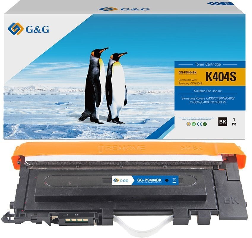 Toner G&G Toner kompatybilny z Samsung CLT-K404S/ HP SU100A