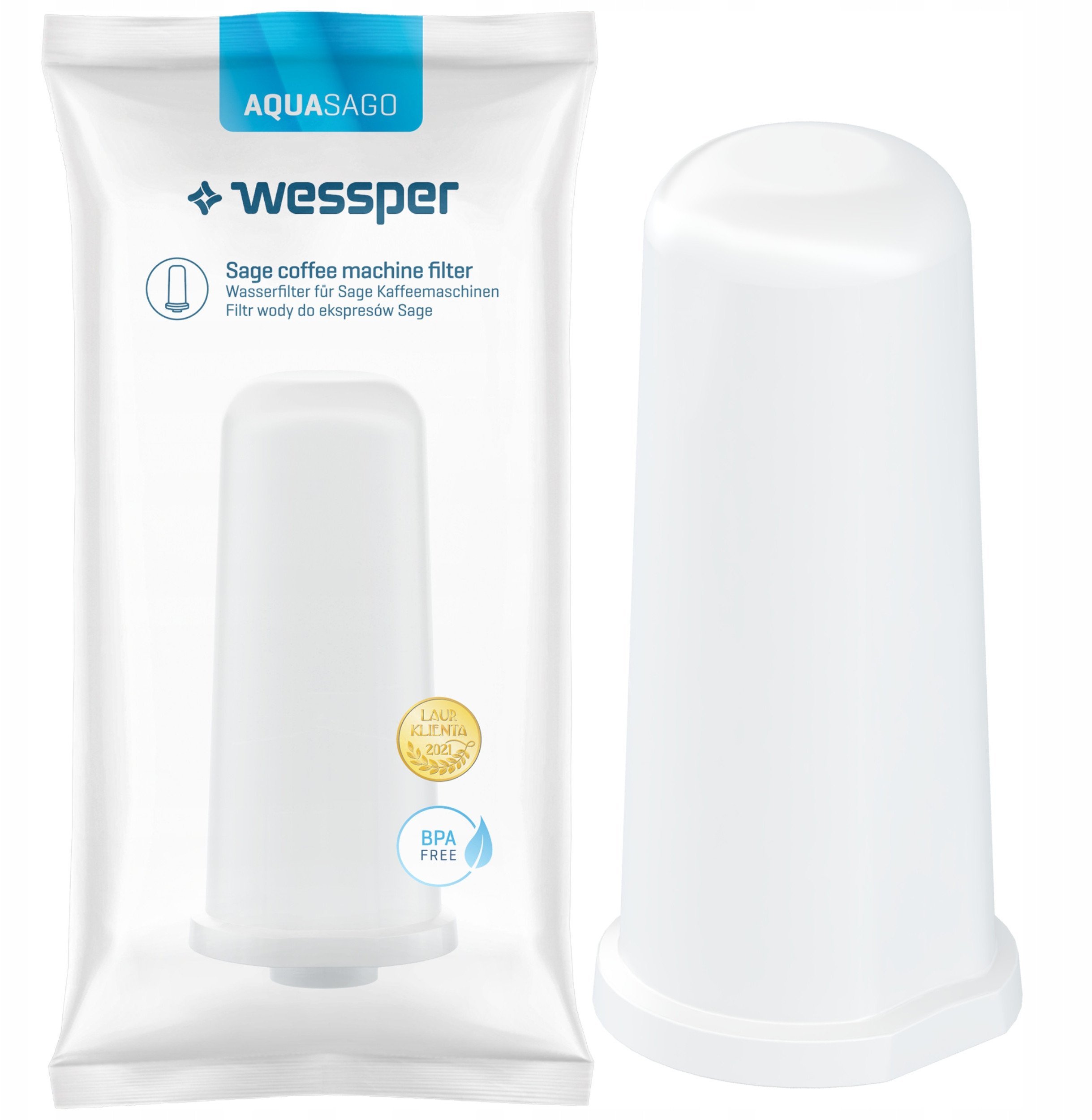 Filtr wody do ekspresu Aqua Sage (WES095)