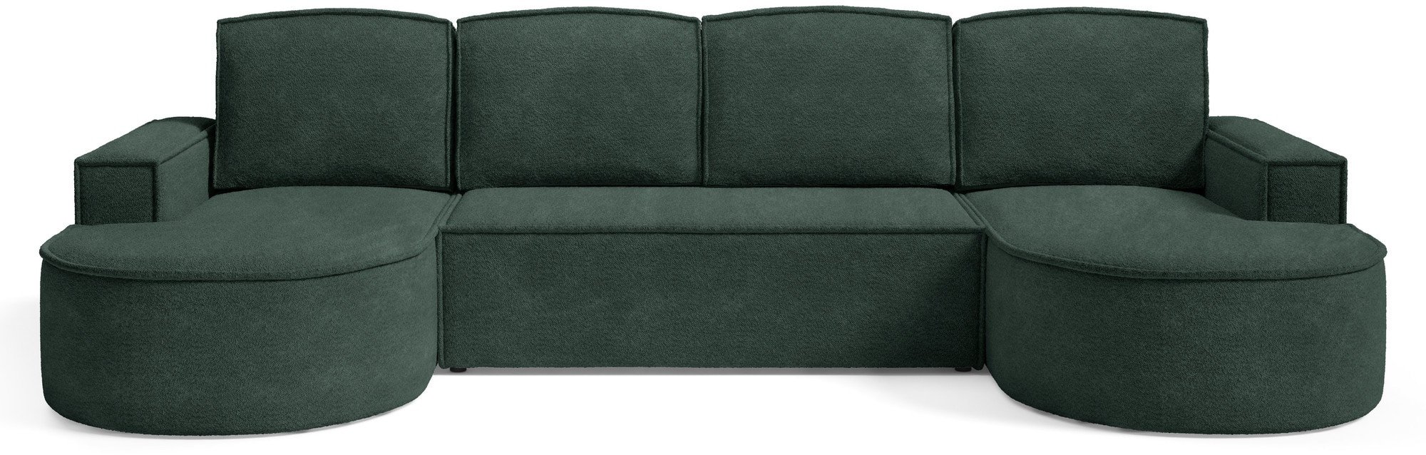 NAROŻNIK MOLLY FUNKCJA SPANIA TKANINA BOUCLE FORMA U abriamo 09