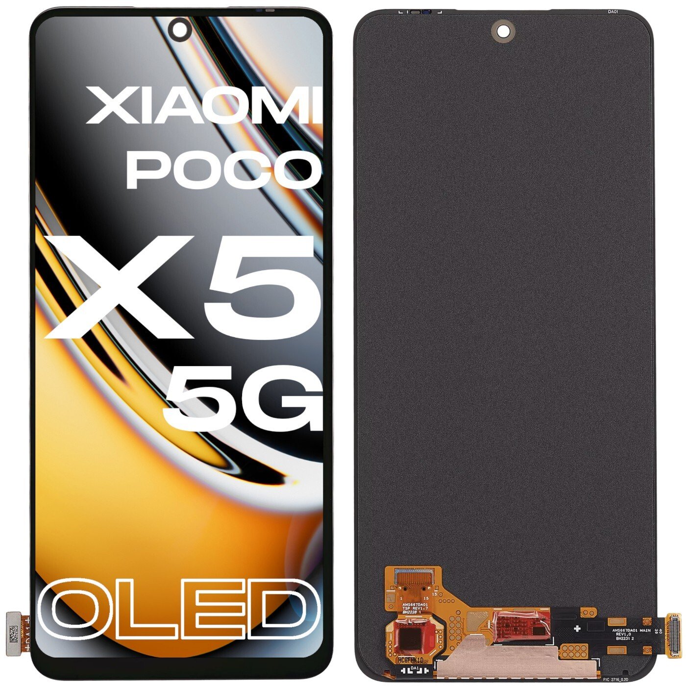 Wyświetlacz do Xiaomi Poco X5 5G LCD 22111317PG Ekran Oled