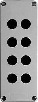 Schneider Electric Kaseta ster. pusta, XAP-A, plast., 8 otworów 2 kolumnach XAPA2108