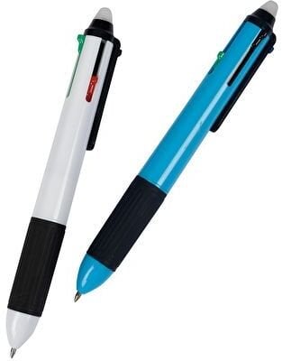 Wedo Długopis żelowy czterokolorowy z funkcją wymazywania z tworzywa sztucznego 1STK