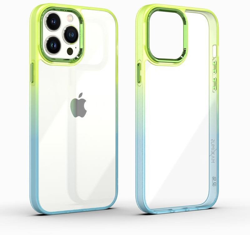 MX RAINBOW SAMSUNG S23 PLUS / S23+ LIME-BLUE / ZIELONO-NIEBIESKI