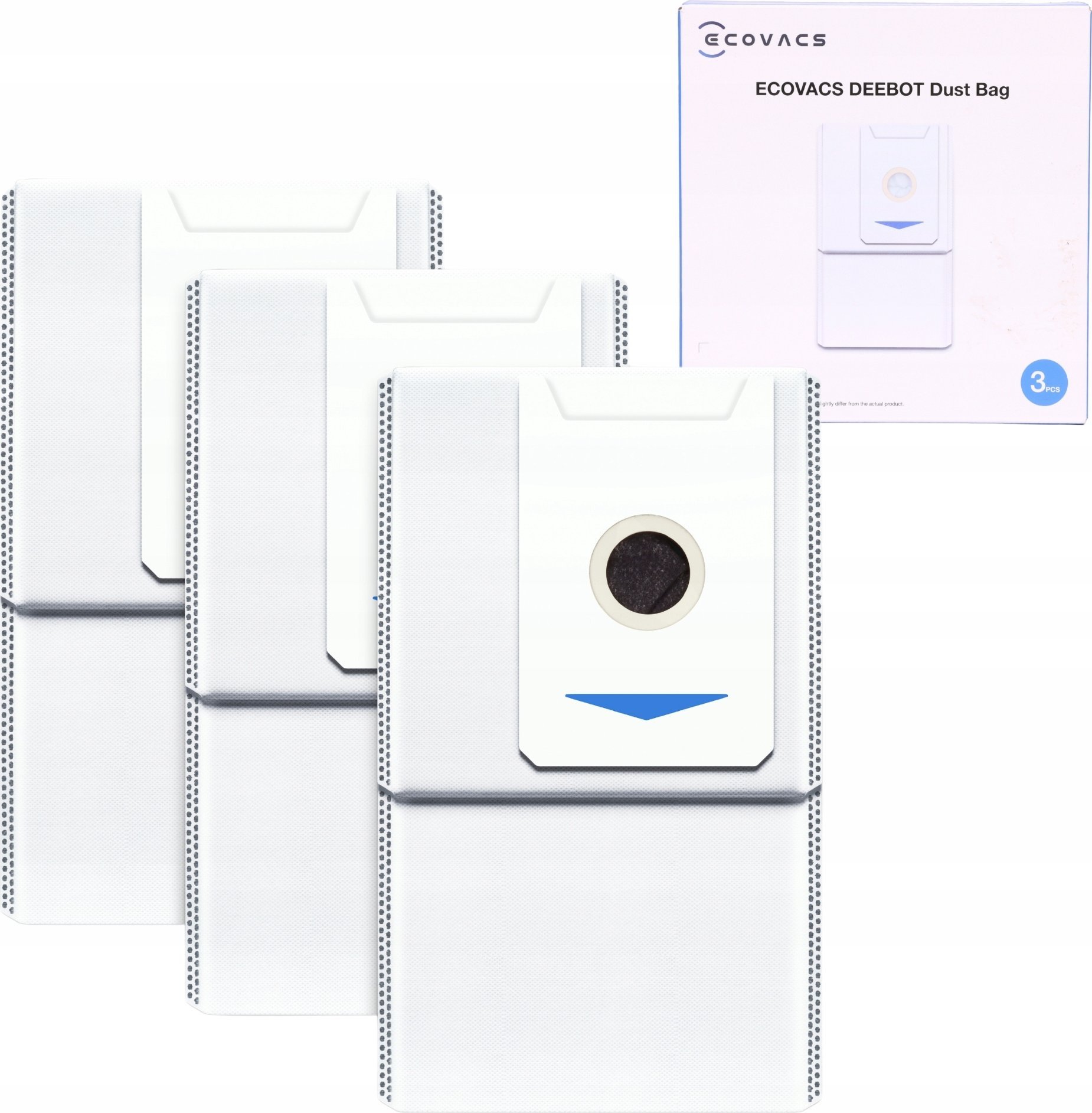 Hama ECOVACS Antybakteryjne 3l worki na kurz do stacji T30 PRO OMNI/T30 OMNI 3 szt - DDB030031