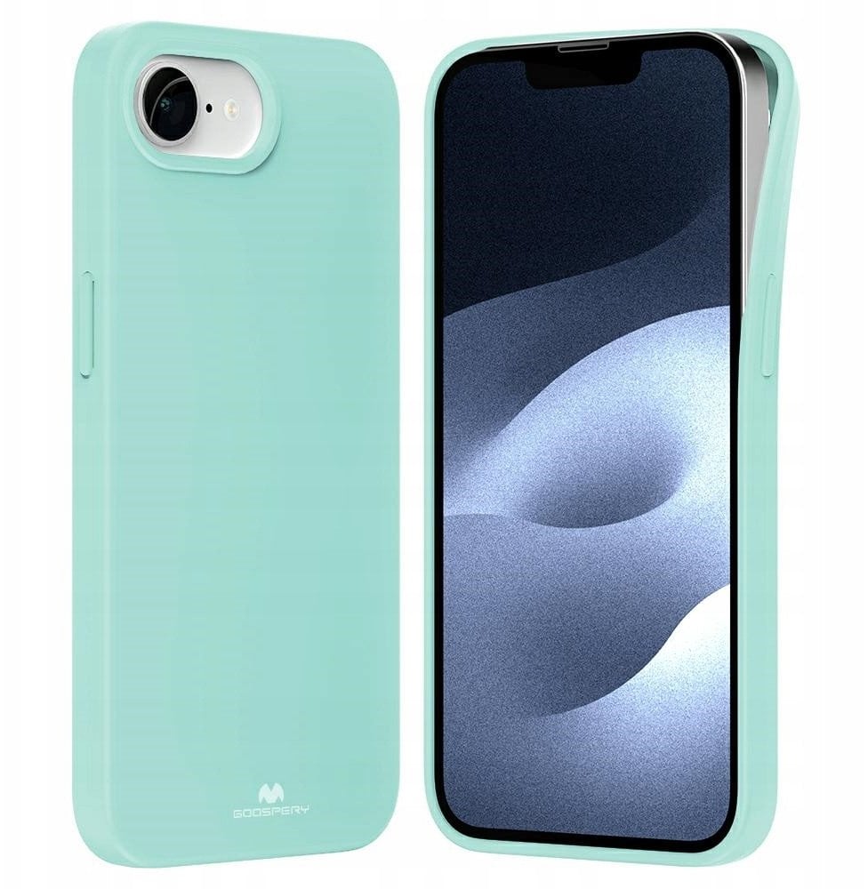 Etui Mercury Soft do iPhone 16e miętowy