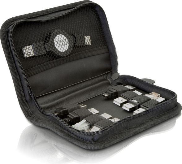 Adapter USB Delock Zestaw USB - USB Czarny (18612)