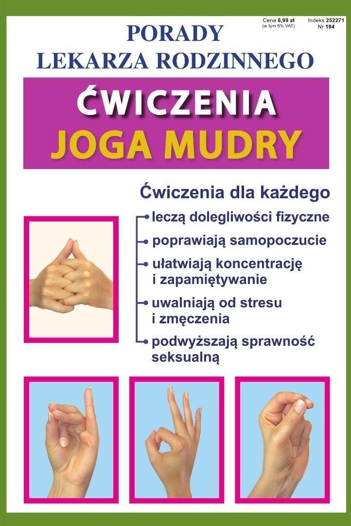 Ćwiczenia. Joga. Mudry