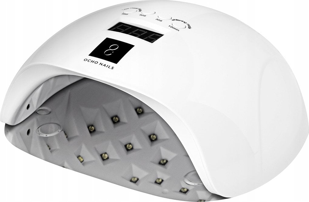 Activeshop Lampa UV LED OCHO NAILS X13 65W plus biała z lustrzanym dnem
