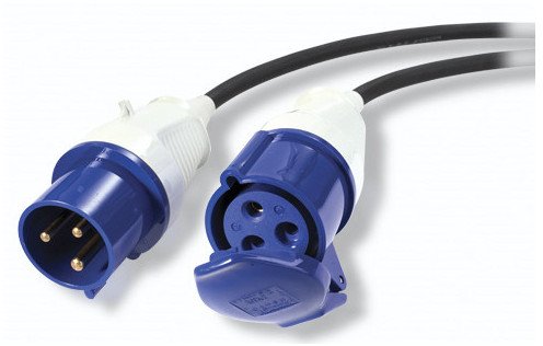 APC Modular IT Power Distribution Cable Extender 3 Wire 32A IEC309 600cm