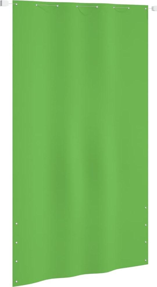 vidaXL Parawan balkonowy, jasnozielony, 140x240 cm, tkanina Oxford