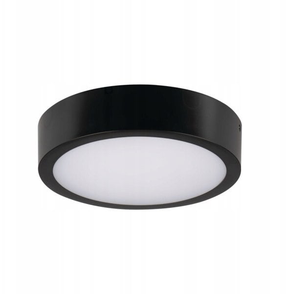 Lampa sufitowa Kanlux Plafon LED z czujnikiem DABER 8-13W CCT SE B Ø25 max 1490lm neutralny/ciepły kolor IP66 IK10 IIkl. czarny PZH 5 lat Gwar. 39023