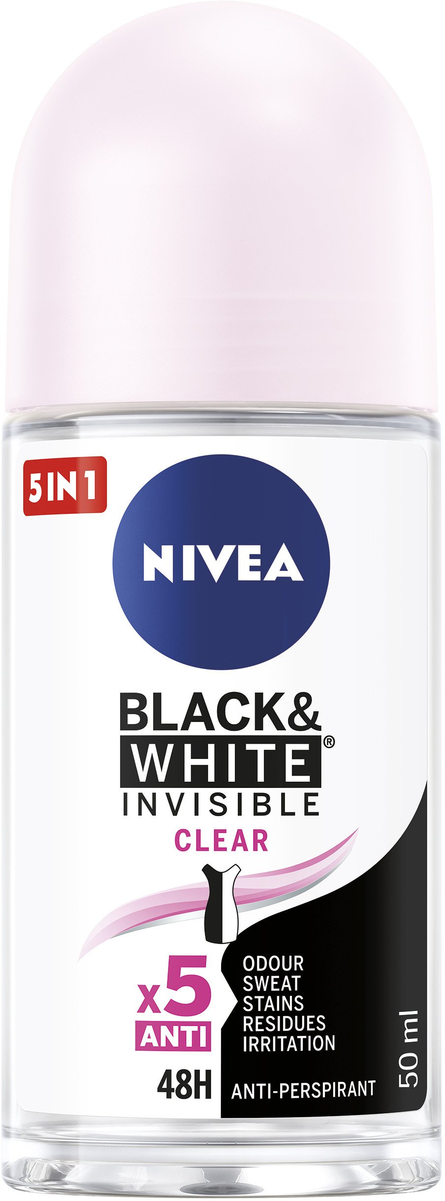 Nivea Antyperspirant damski Black&White 50ml