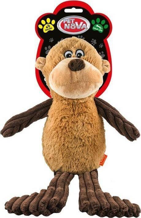 Aqua Nova DOG LIFE STYLE Zabawka Pluszowa Małpka Grizzly