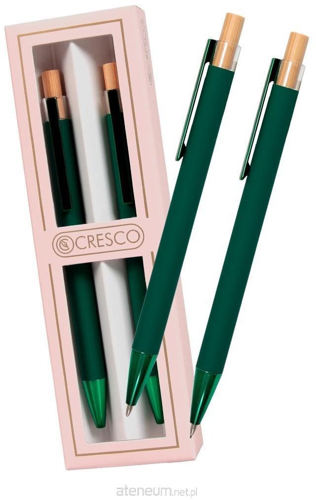 Długopis + ołówek Dyplomat zielony dla Nauczyciela