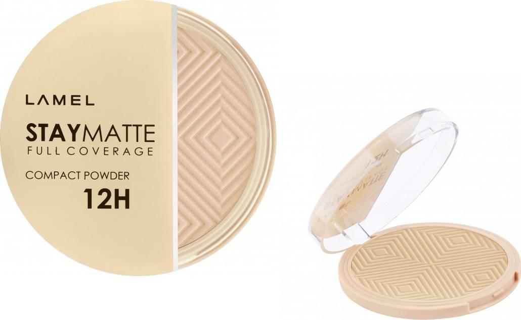 Lamel LAMEL Basic Puder kompaktowy Stay Matte 12H nr 402 12g