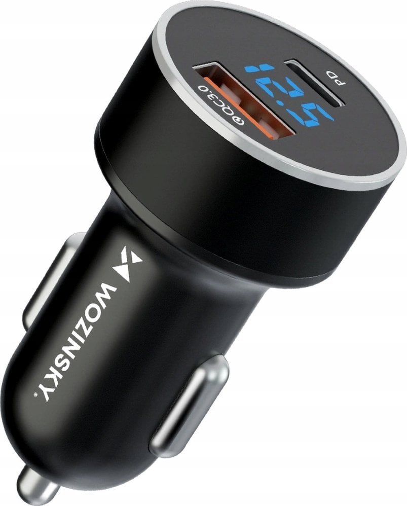 Ładowarka Wozinsky Ładowarka samochodowa Wozinsky WDCCAC USB-C USB-A 36W - czarna