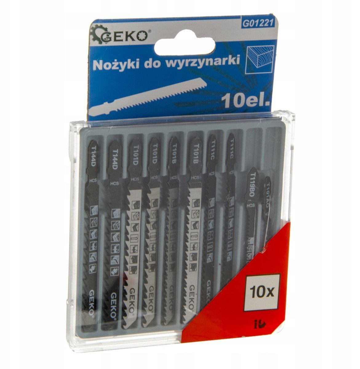 Nożyki do wyrzynarki 10el. NEW (20/100)