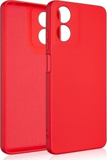 Beline Beline Etui Silicone Motorola Moto G04 G04s/E14 4G czerwony/red