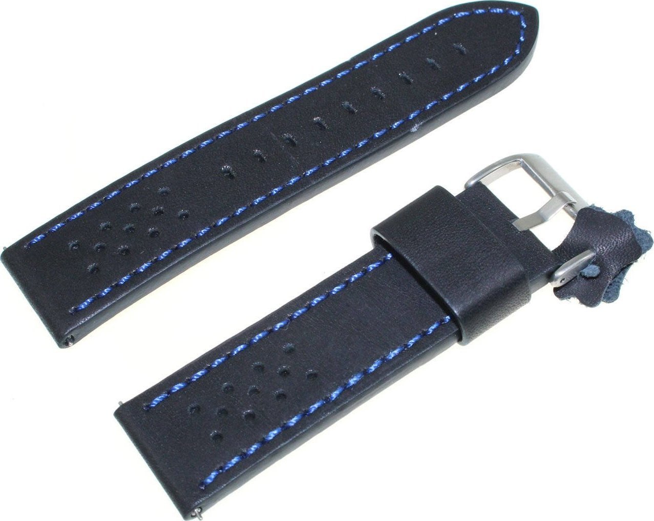 Diloy Skórzany pasek do zegarka 24 mm Diloy 398.24.52 Easy Click