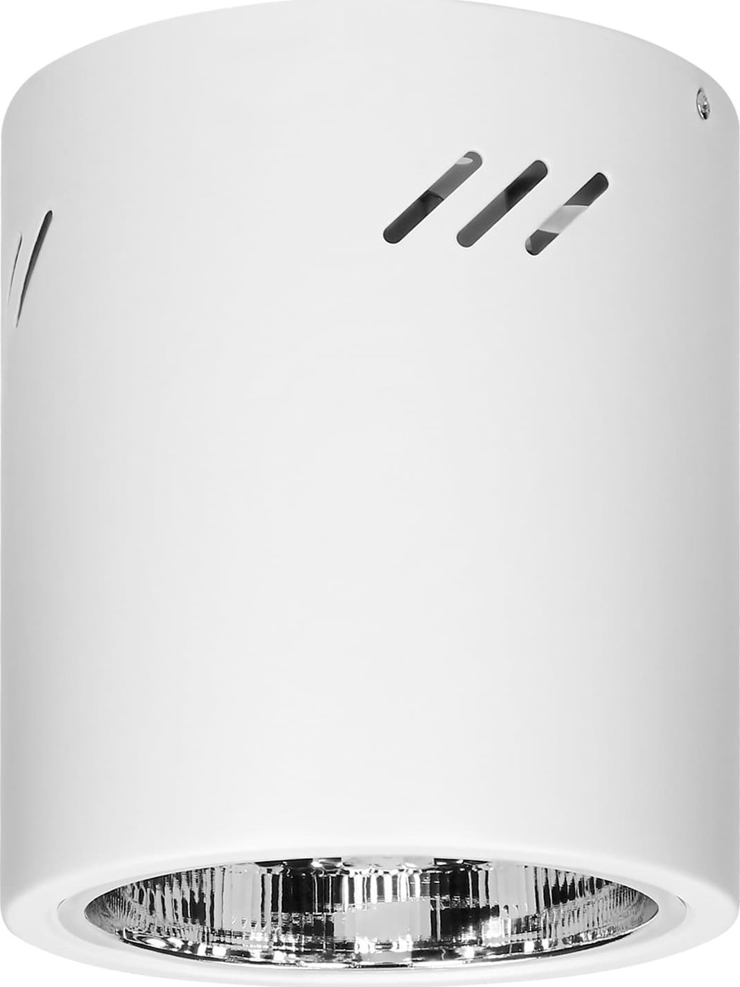 Lampa sufitowa Orno KORIN 16, oprawa typu downlight, 60W, E27, stal, biała