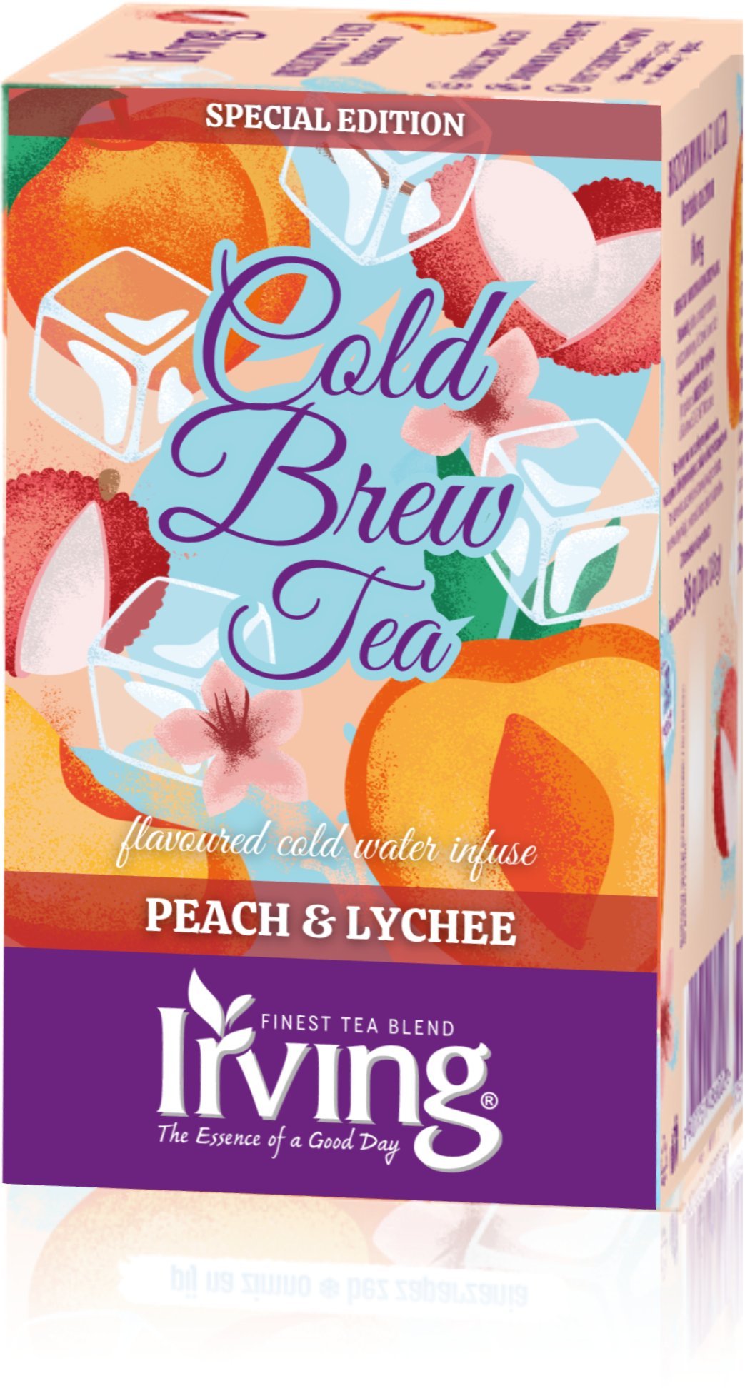 Irving Herbata na zimno Cold Brew Tea - Brzoskwinia i liczi 20 kopert