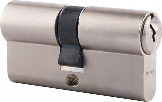 LOB Wkładka Yeti do zamka drzwi 30/35 nikiel satyna 5 kluczy