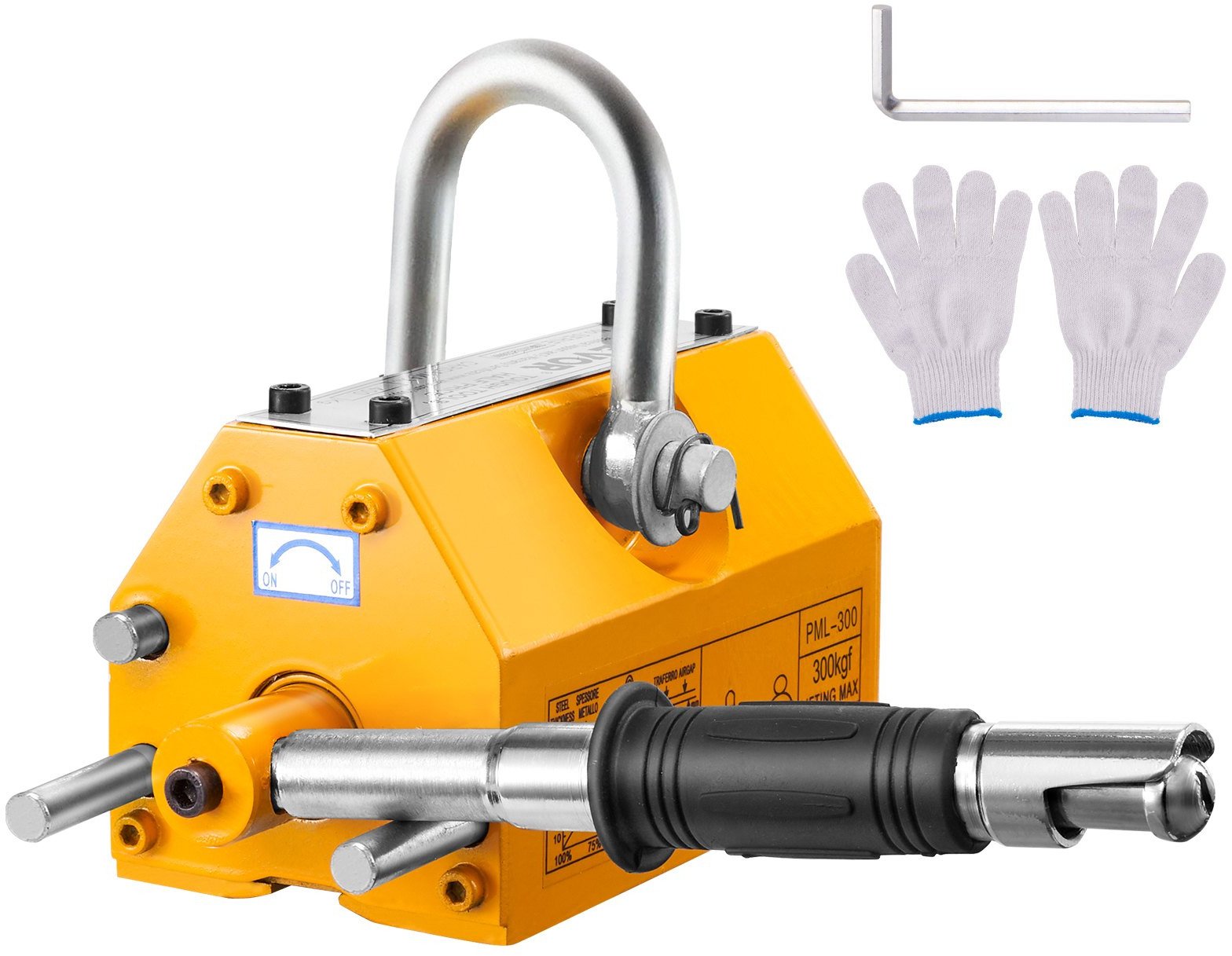 Podnośnik chwytak magnetyczny 300 kg